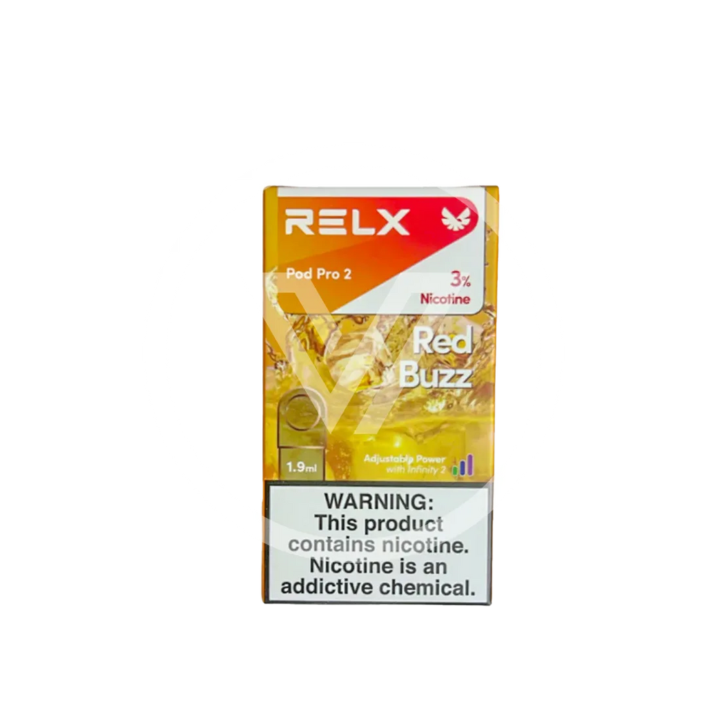 Buy RELX Pod Pro 2 Red Buzz 30mg Nic | Vapes Direct Buy RELX Pod Pro 2 Red Buzz 30mg Nic | Vapes Direct