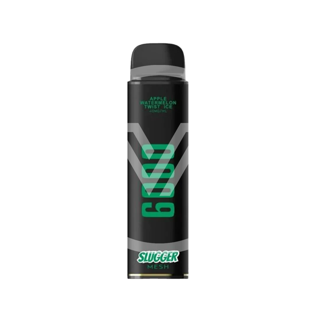 Slugger Disposable 6k Puff Apple Watermlon Twist Ice