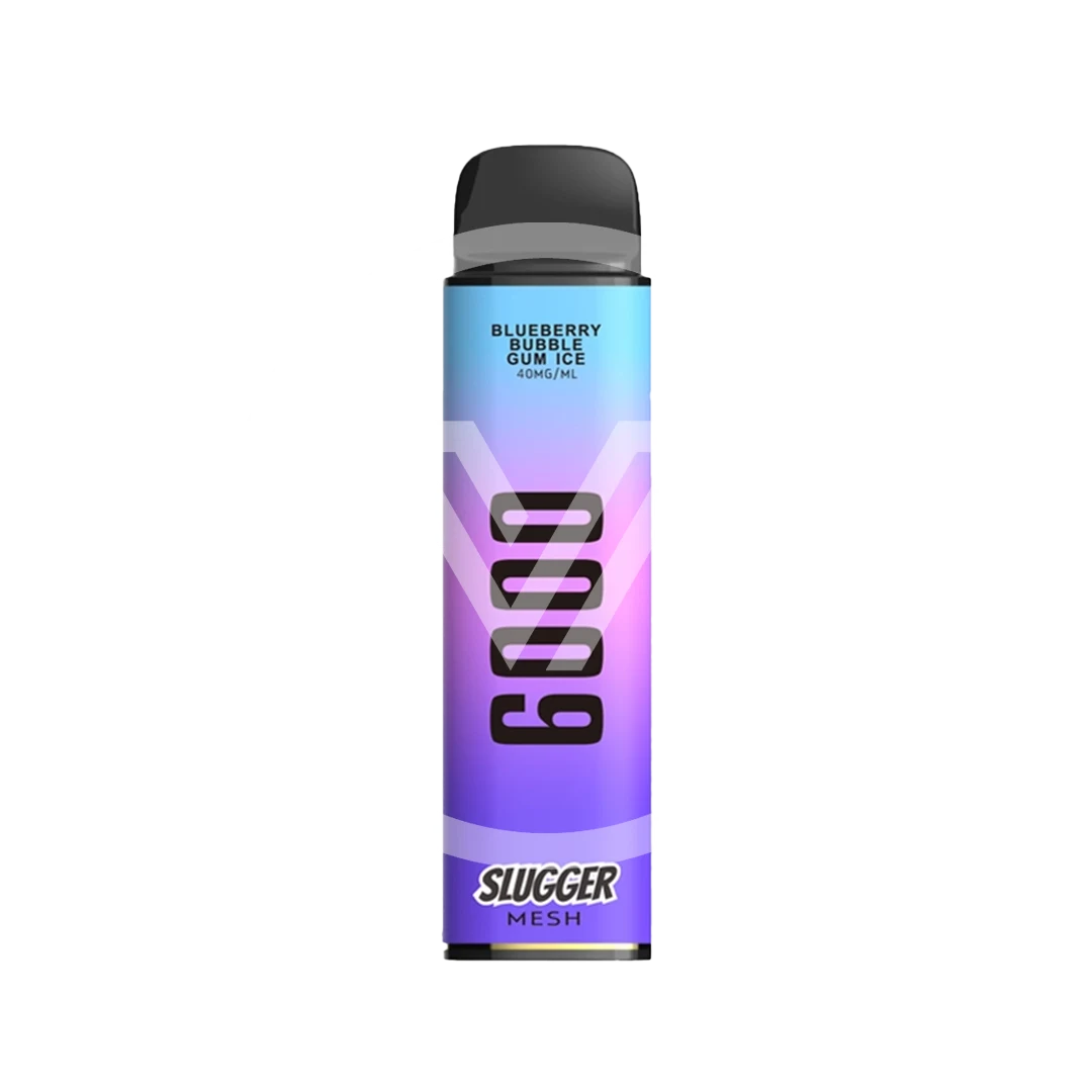 Slugger Disposable 6k Puff Blueberry Bubble Gum Ice
