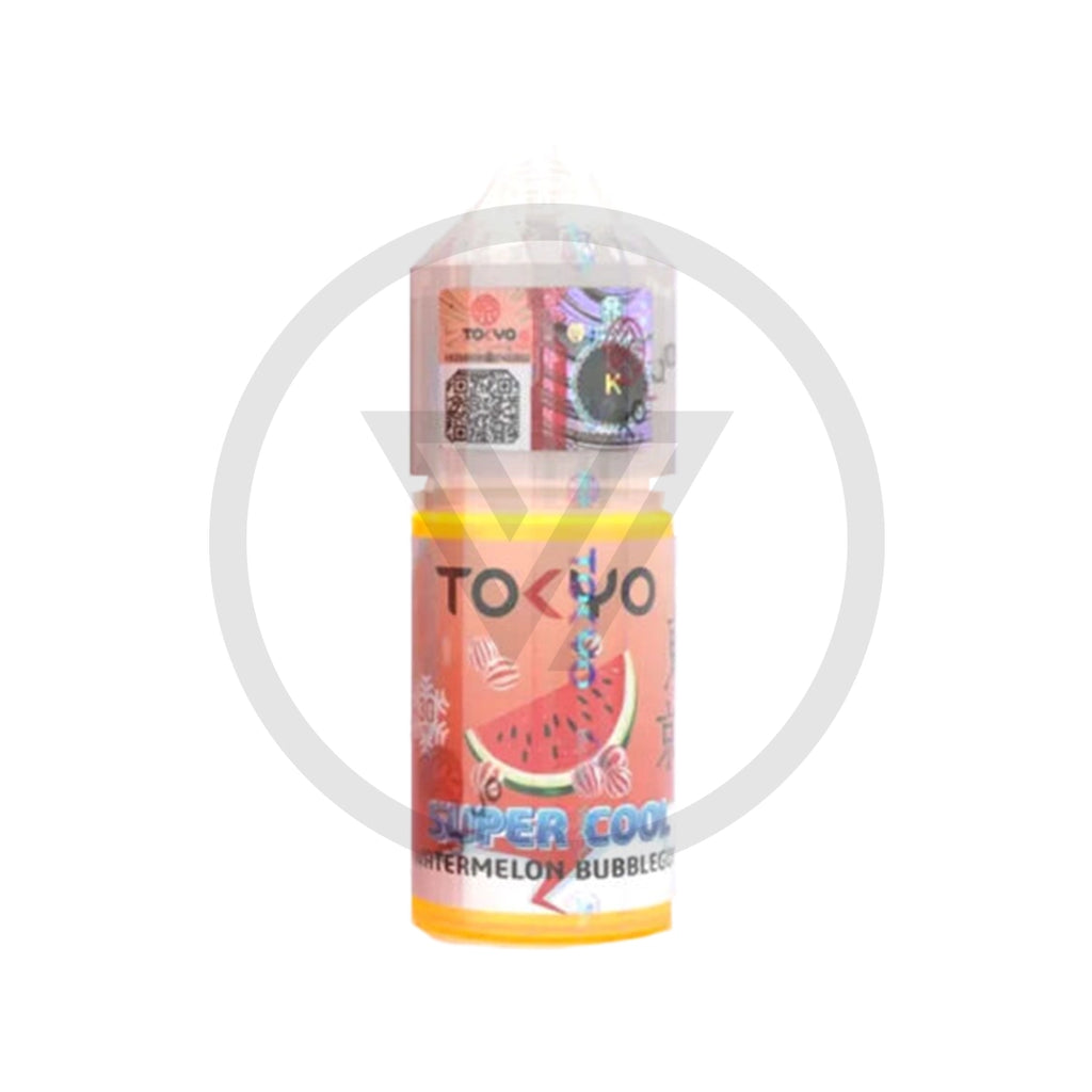 Tokyo Super Cool Watermelon Bubblegum Ice 30ml  Vapes Direct