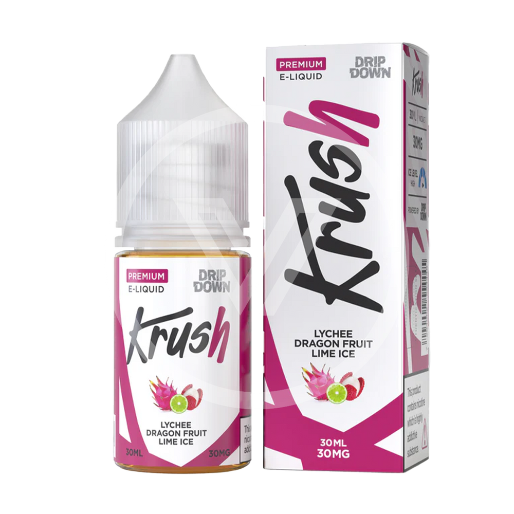 Drip Down Krush Lychee Dragon Fruit Lime Ice 30mg 30ml