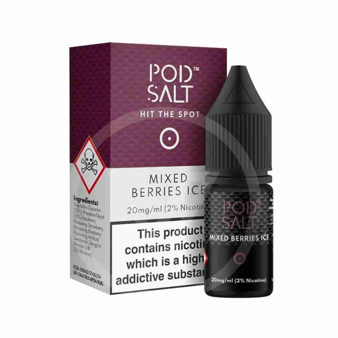 POD SALT MIXED BERRIES ICE 10ML