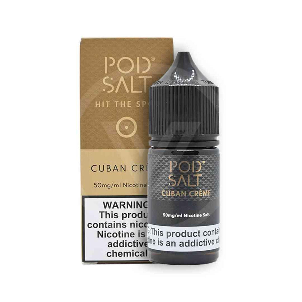 POD SALT CUBAN CREAME - 30ML