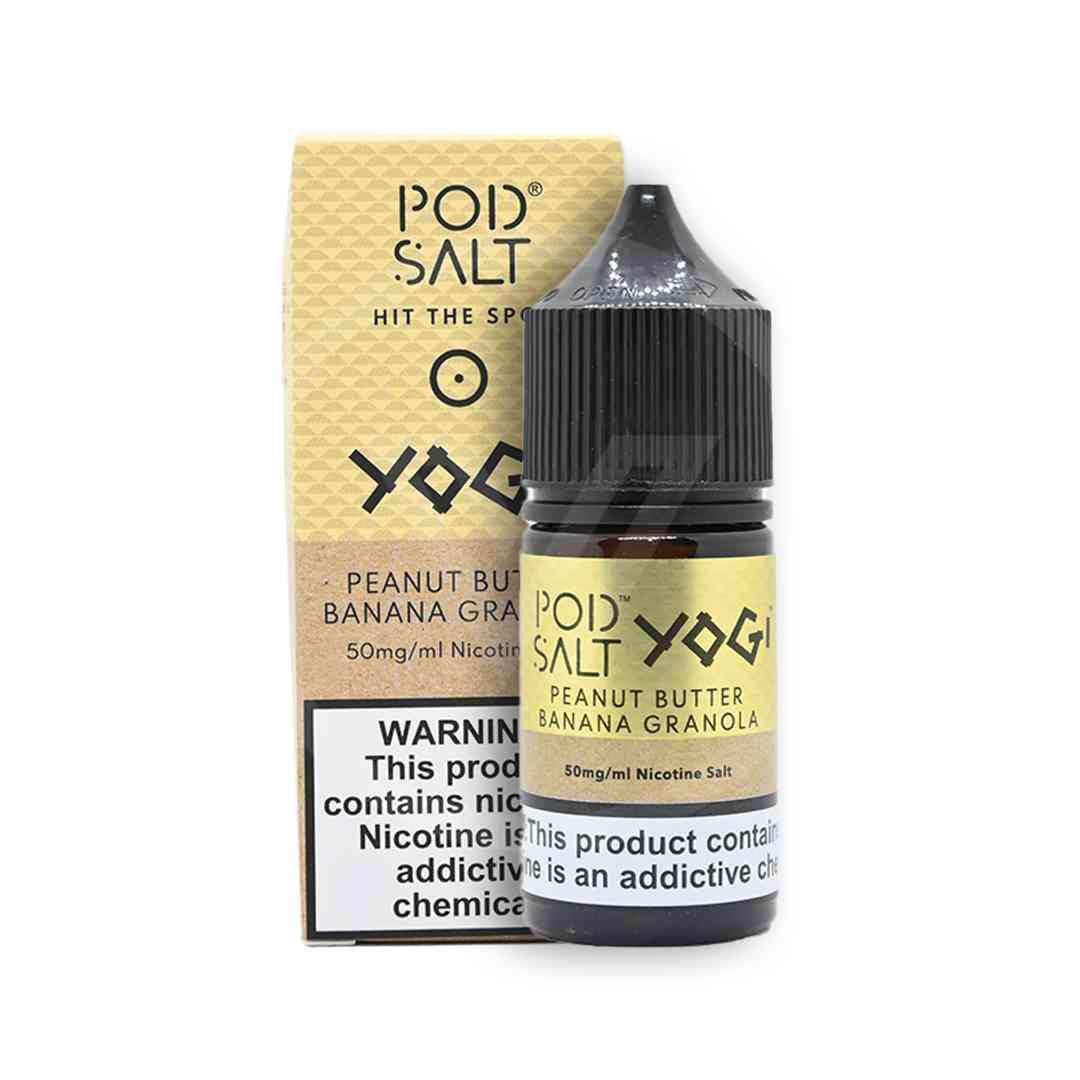 POD SALT PEANUT BUTTER BANANA GRANOLA - 30ML