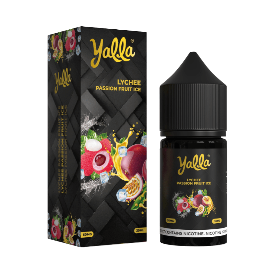 Yalla Fusion Lychee Passionfruit Ice - 30MG image