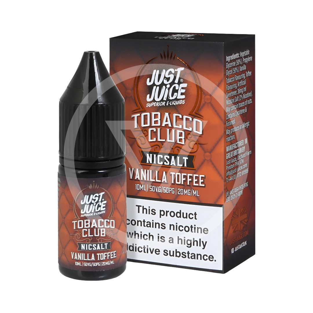 Just Juice Tobacco Club Vanilla Toffee 20mg