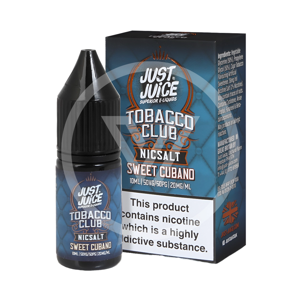 Just Juice Tobacco Club Sweet Cubano 20mg