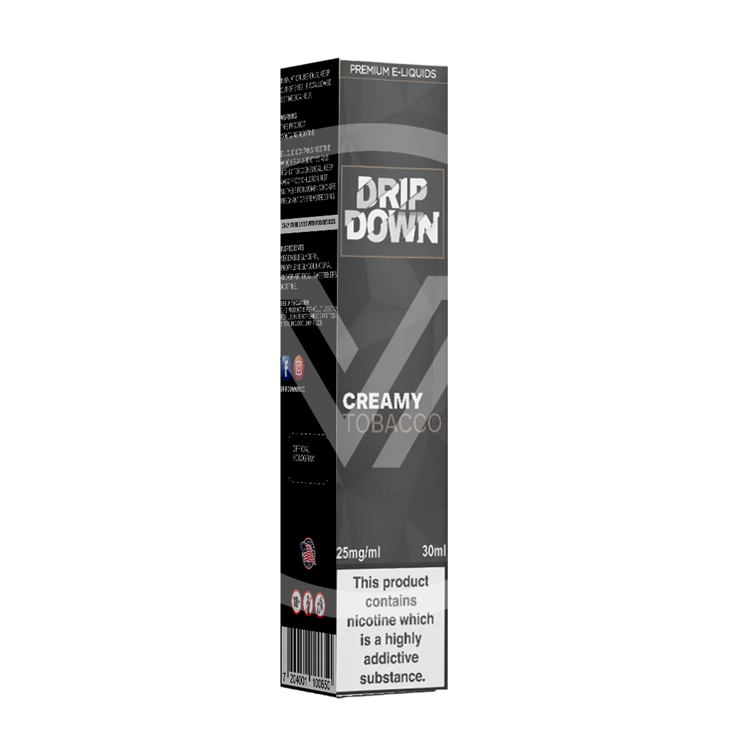 Drip Down Creamy Tobacco 30ml 25mg