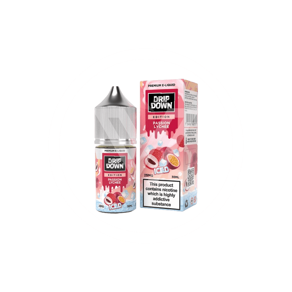 Shop Drip Down Edition Passion Lychee Iced | Vapes Direct Shop Drip Down Edition Passion Lychee Iced | Vapes Direct