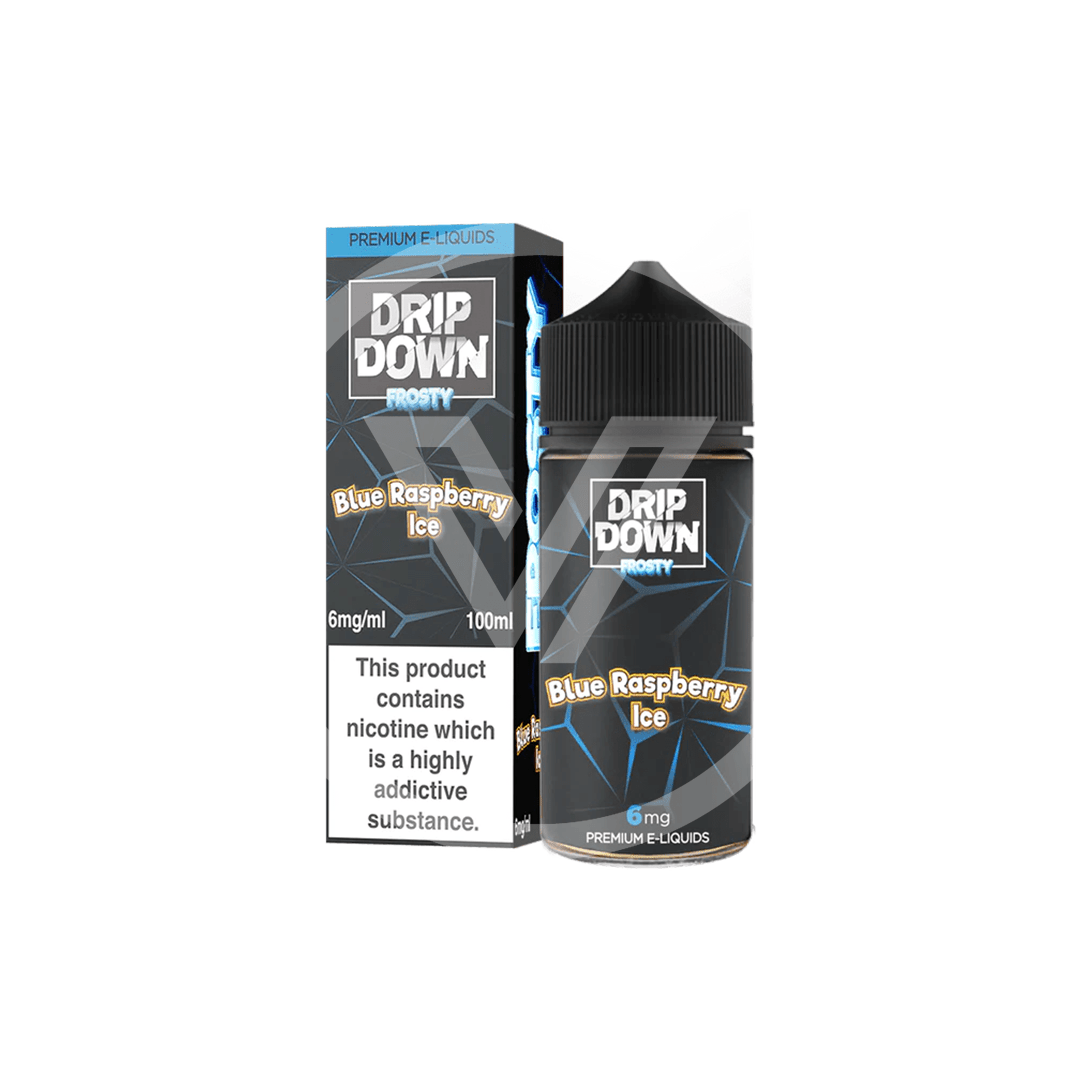 Drip Down Frosty Blue Raspberry Ice 100ml