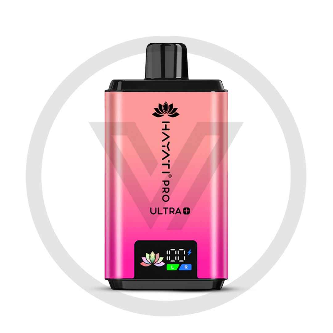 Hayati Pro Ultra+ 50k Puffs Straw Cranberry Cherry