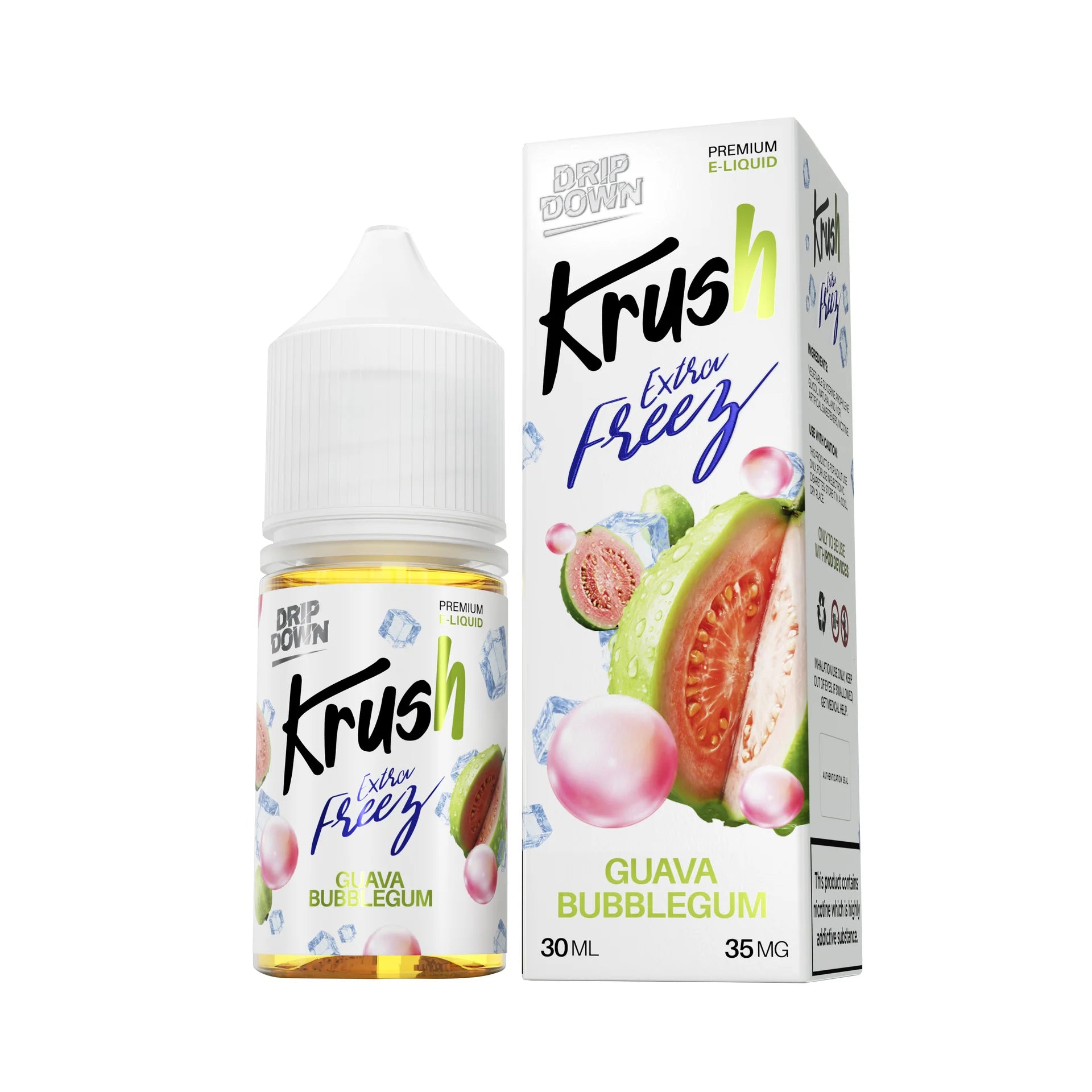 Drip Down Guava Bubblegum Ice - 55mg