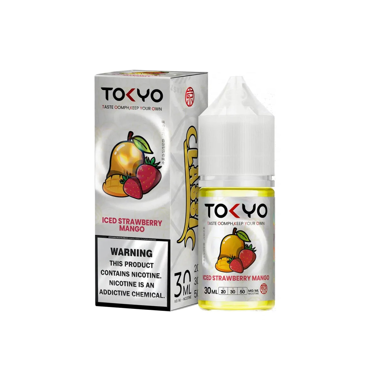 Tokyo Iced Strawberry Mango 50Mg