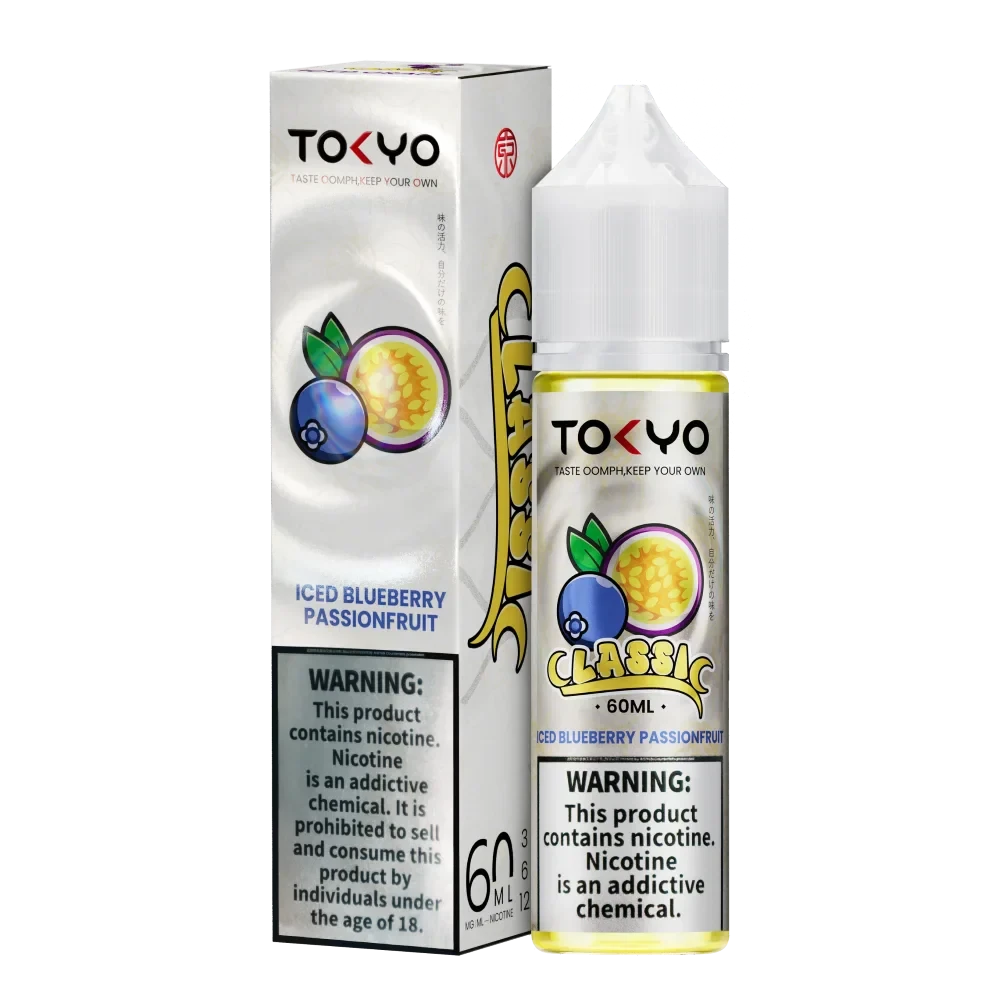 Tokyo Iced Blueberry Passionfruit 3mg