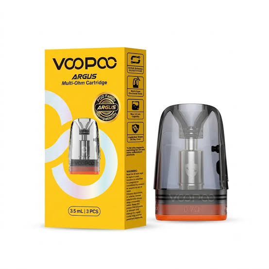 VOOPOO Argus Multi Ohm Cartridge 0.7/ 1.0