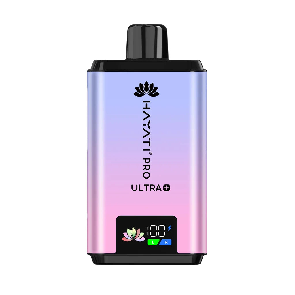 Hayati Pro Ultra+ 50k Puffs Blueberry Cotton K / Raspberry Cotton K