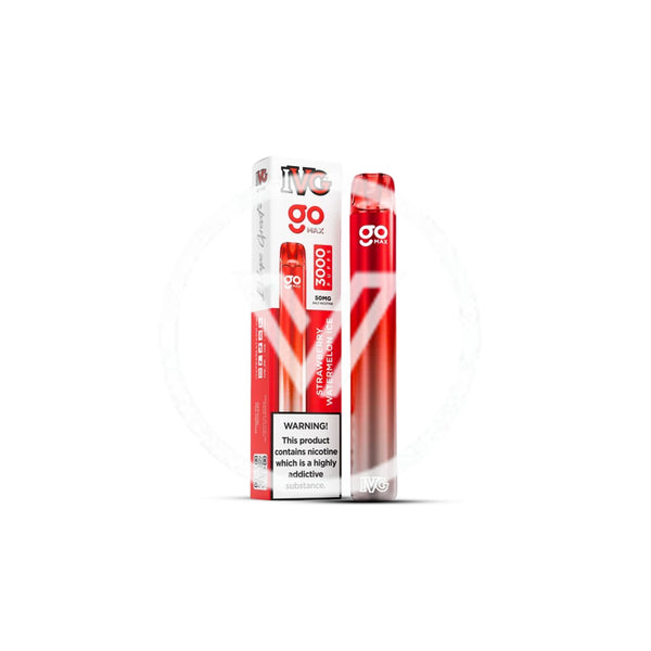 IVG Go Max Disposable 3K Puff Strawberry Watermelon Ice