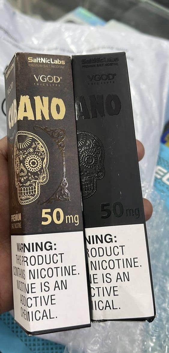 Click to view full screen Vgod Cubano 30Ml photo review