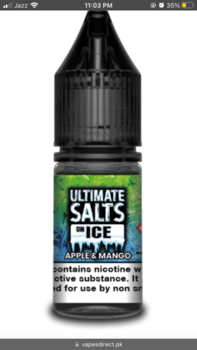 Ultimate Salts On Ice Apple & Mango photo review