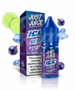 Just Juice Blackcurrant & Lime Ice 20Mg