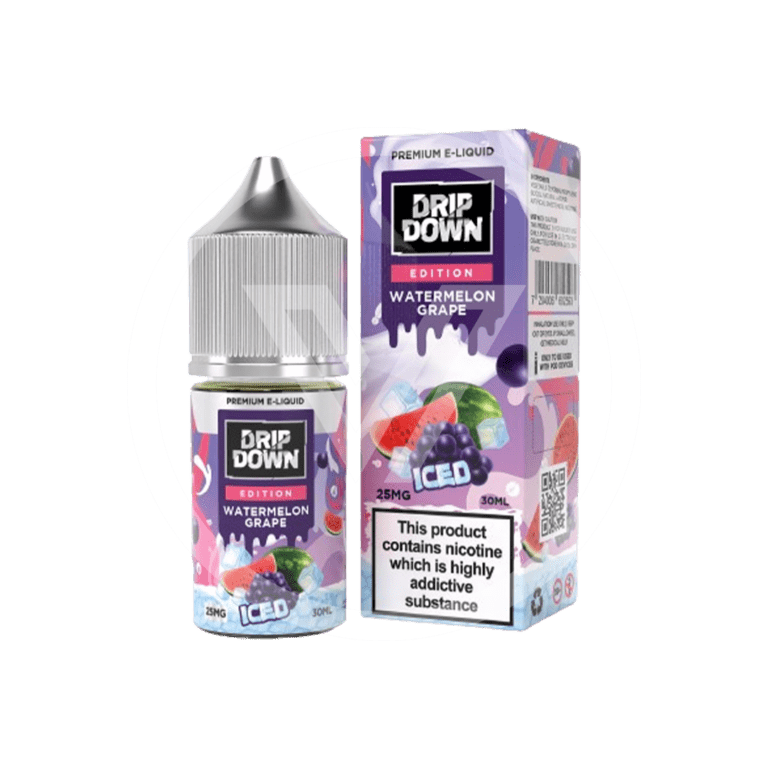 Drip Down Edition Watermelon Grape Iced Vapes Direct Pk