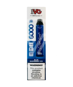 IVG Disposable 6K Puff Blue Raspberry Ice