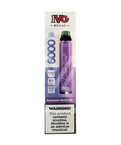 IVG Disposable 6K Puff Passion Fruit Ice
