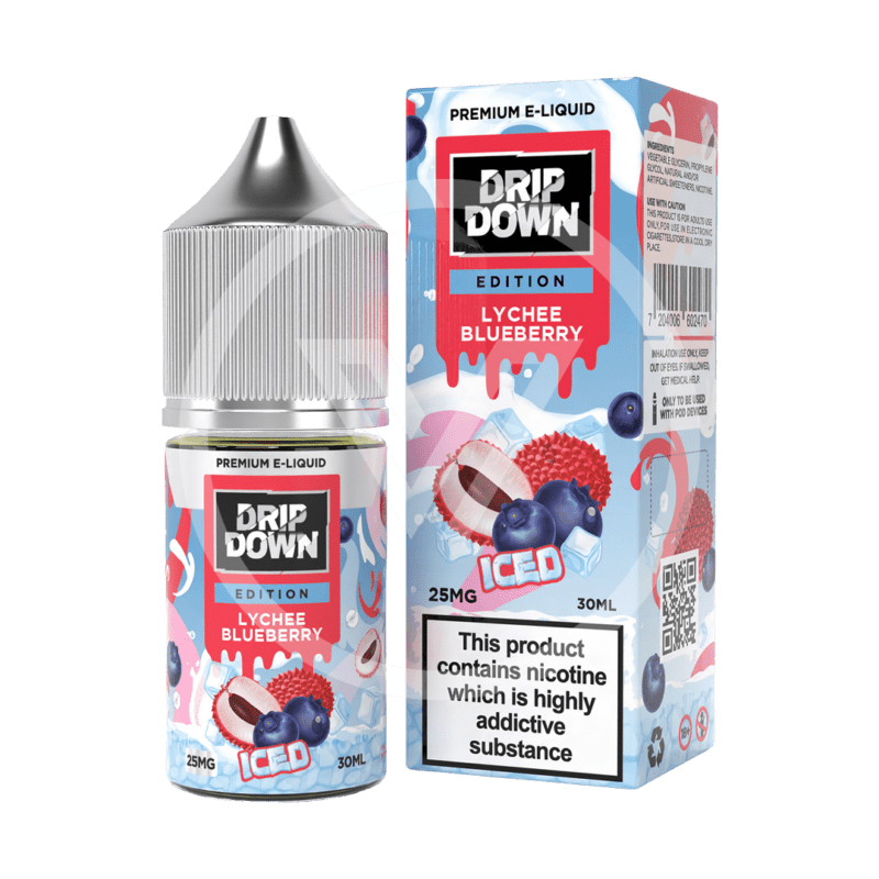 Drip Down Edition Lychee Blueberry Iced E-Liquid