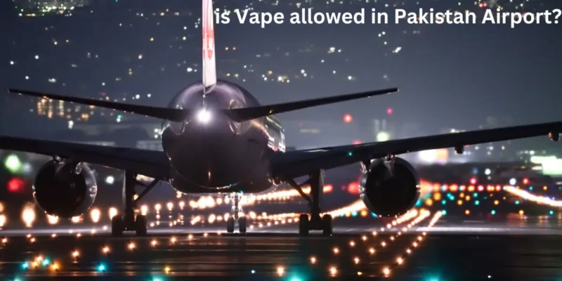 is vape allowed atpakistan airport